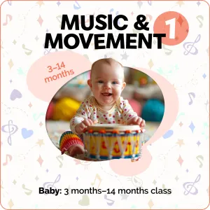 1. Winter 2025 Jan - Mar - Music & Movement - Baby 3mths to 14mths - 10 weeks