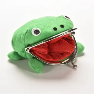 1PCS Hot Selling Frog Wallet Anime Cartoon Wallet Coin Purse Manga Flannel Wallet Cute Purse Coin Holder