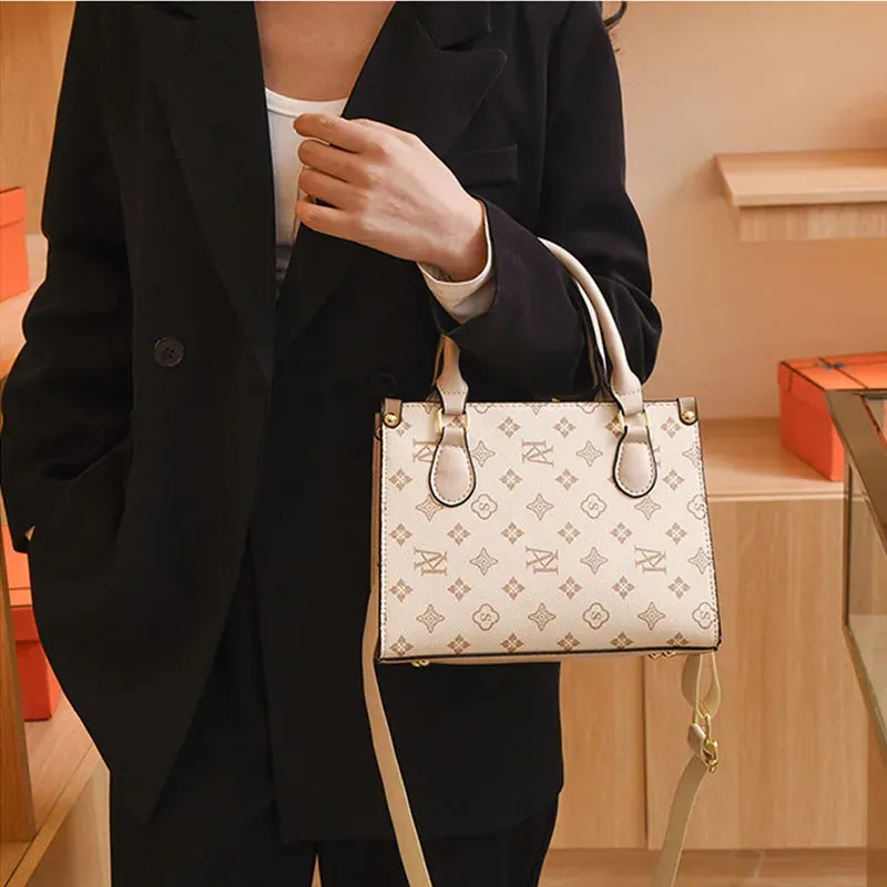 2024 Luxury Women's Handbag: Large Capacity Fashionable Designer Shoulder and Crossbody Bag