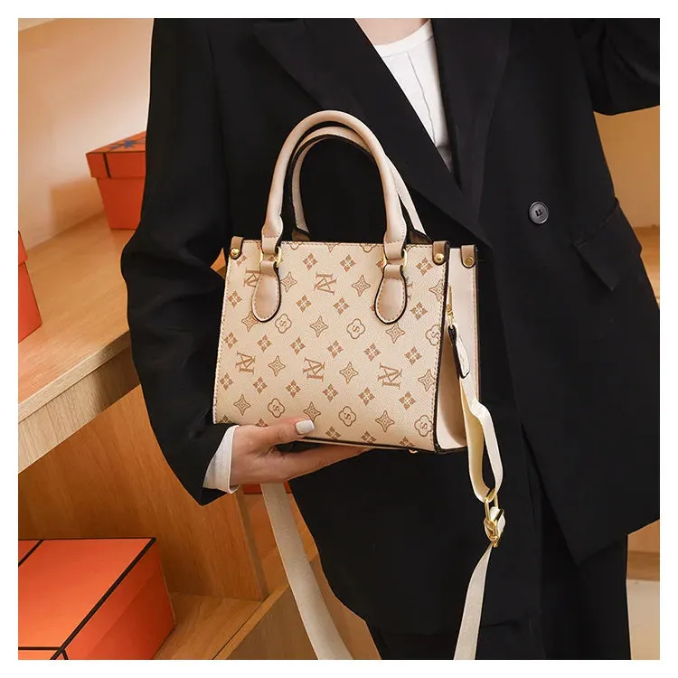 2024 Luxury Women's Handbag: Large Capacity Fashionable Designer Shoulder and Crossbody Bag