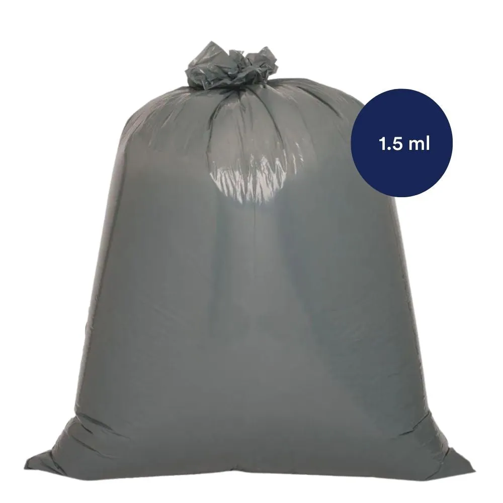 33 Gallon Low Density Bags - 1.5 Mil - 100/Case