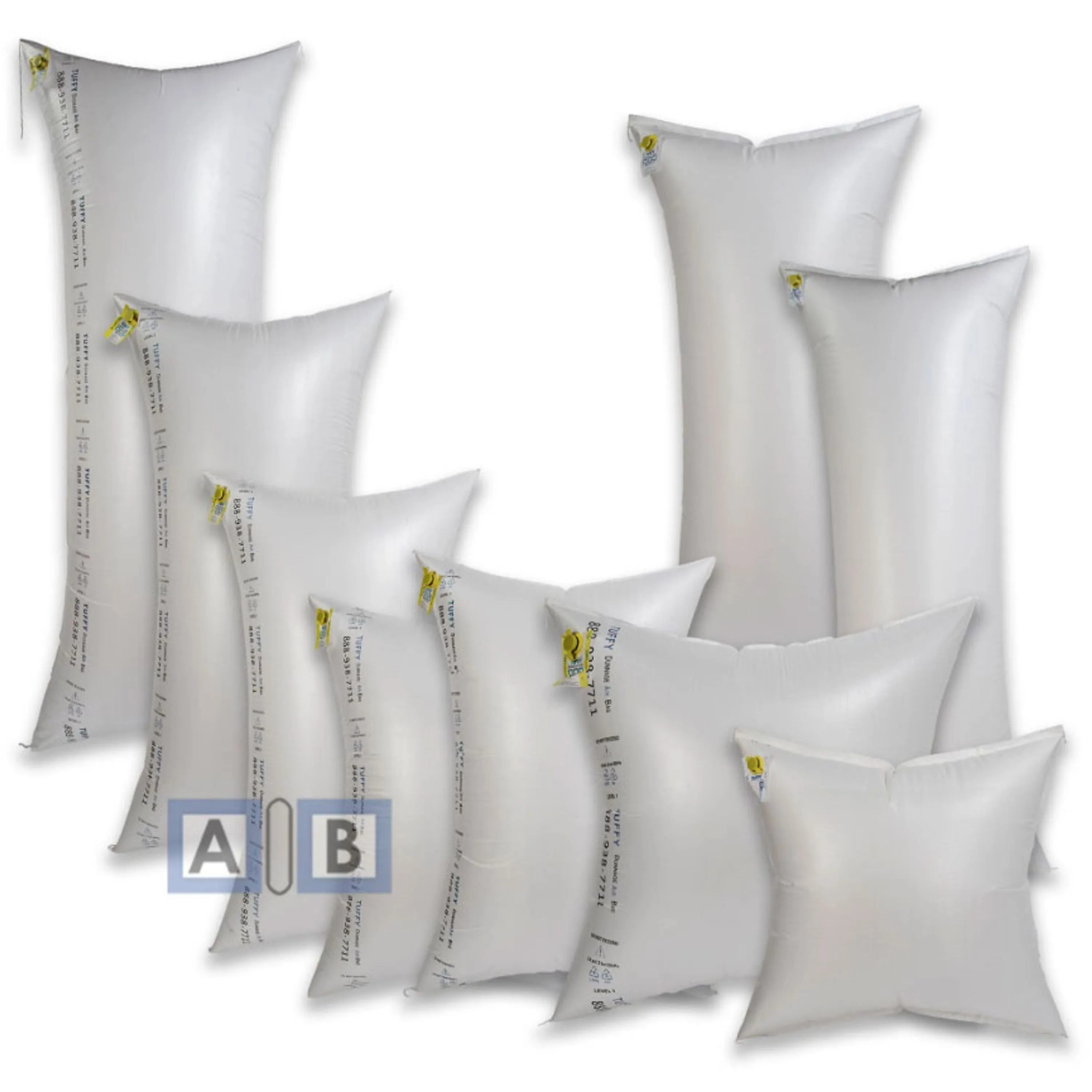 52" x 72" Dunnage Air Bags | Level 1 Poly Woven | 400-Pack