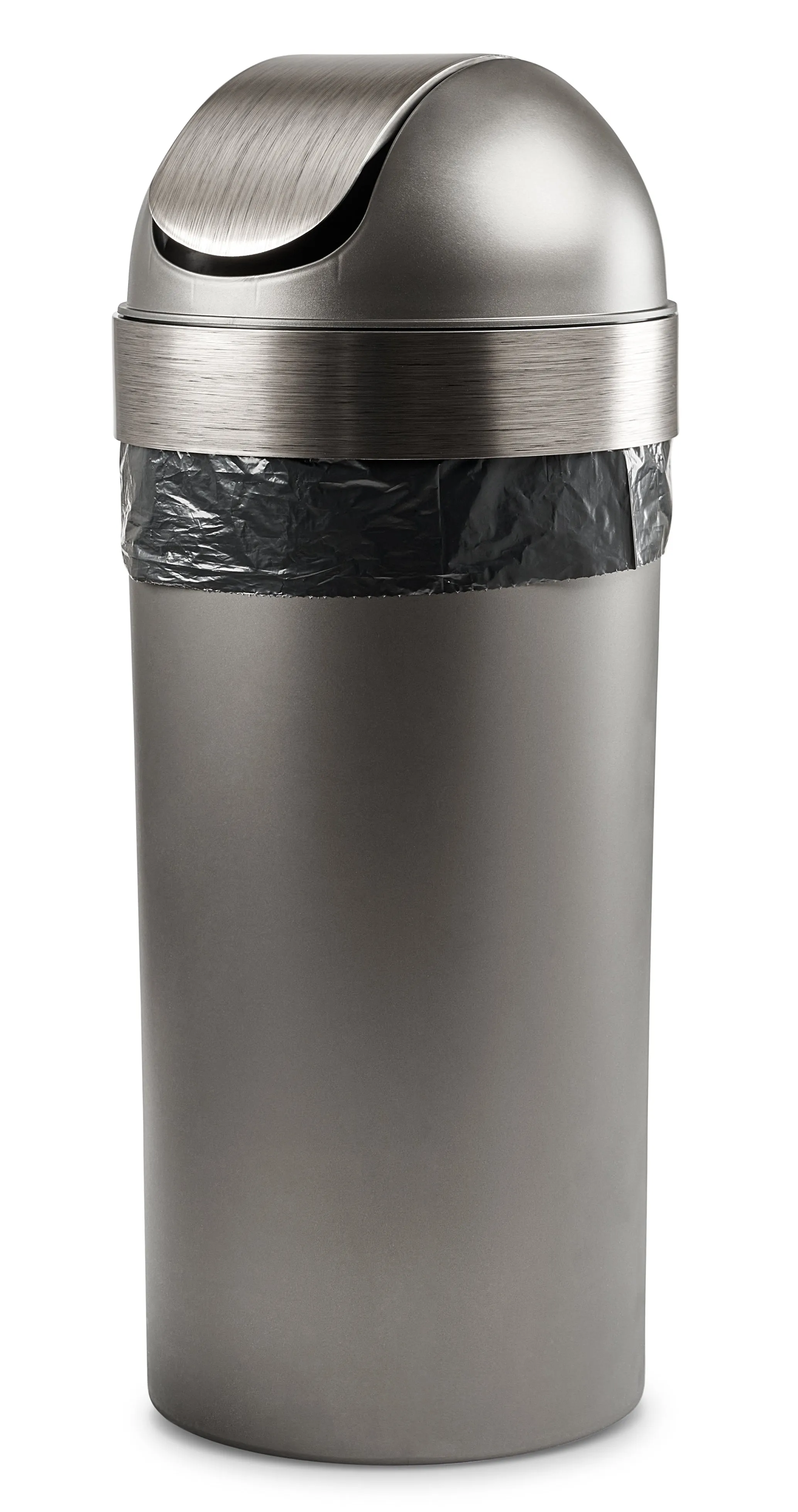 7-10 Gallon 6 Mic Black Trash Bag