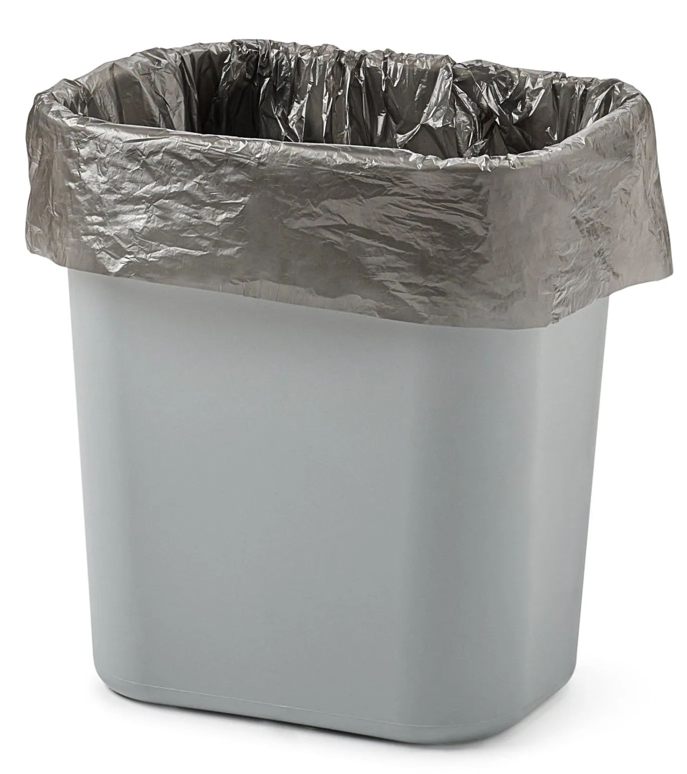 7-10 Gallon 6 Mic Black Trash Bag