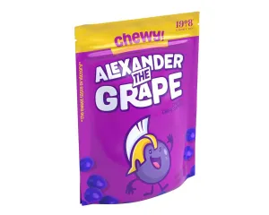 Alexander the Grape Chewy Grape Candy 7 oz. Stand-Up Bag
