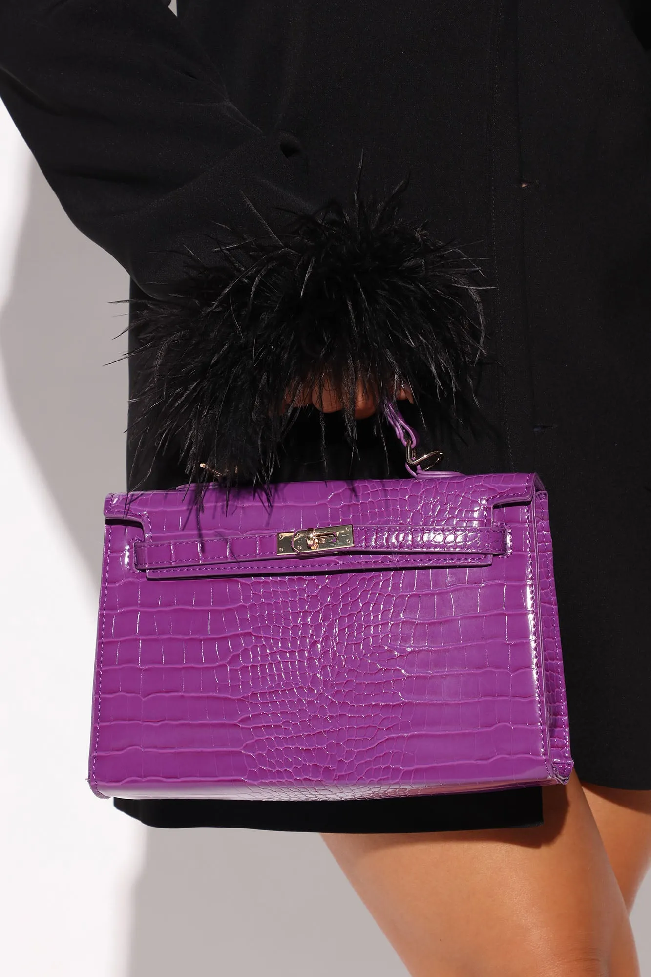 Back To Business Handbag - Purple