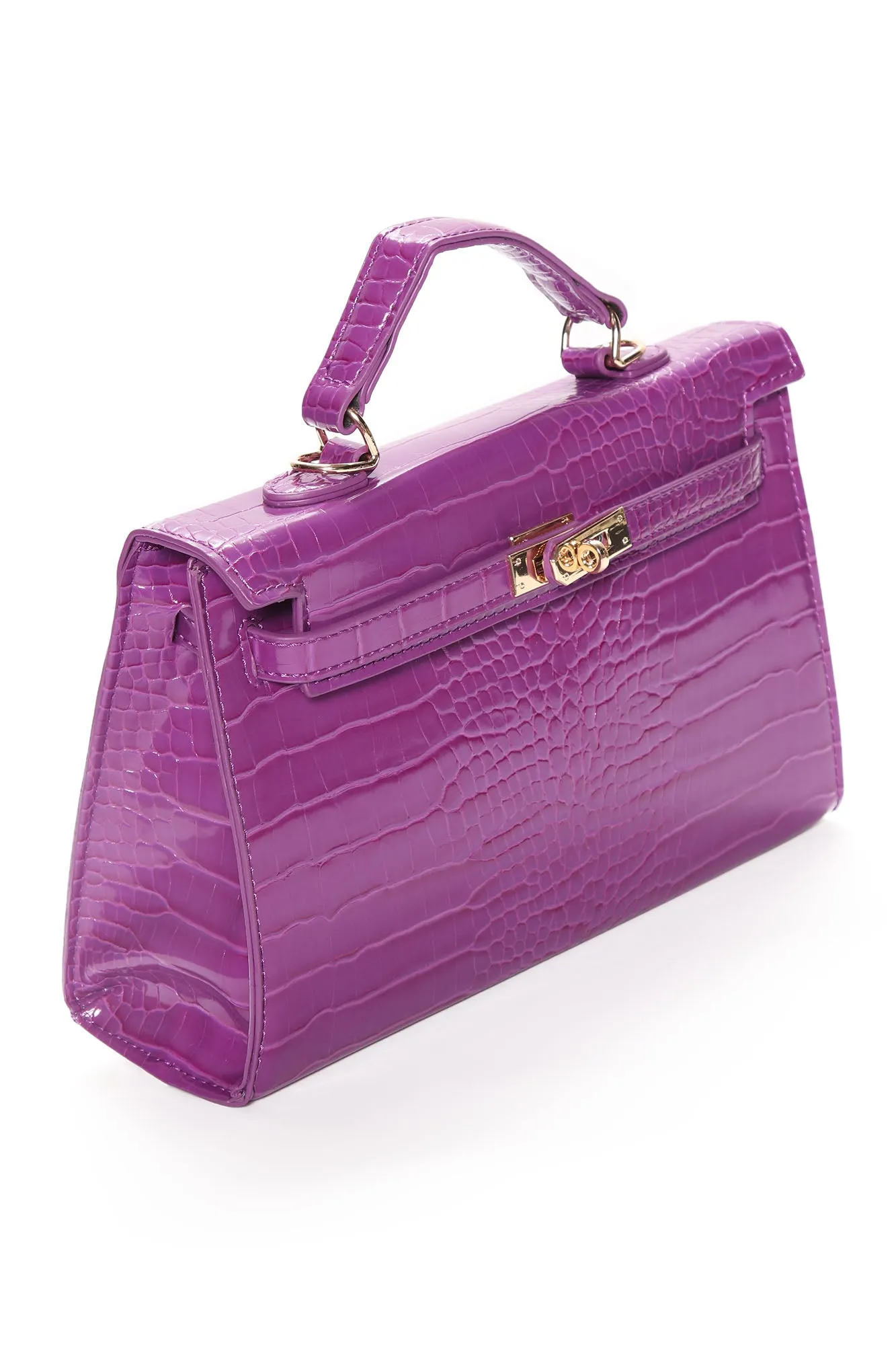 Back To Business Handbag - Purple