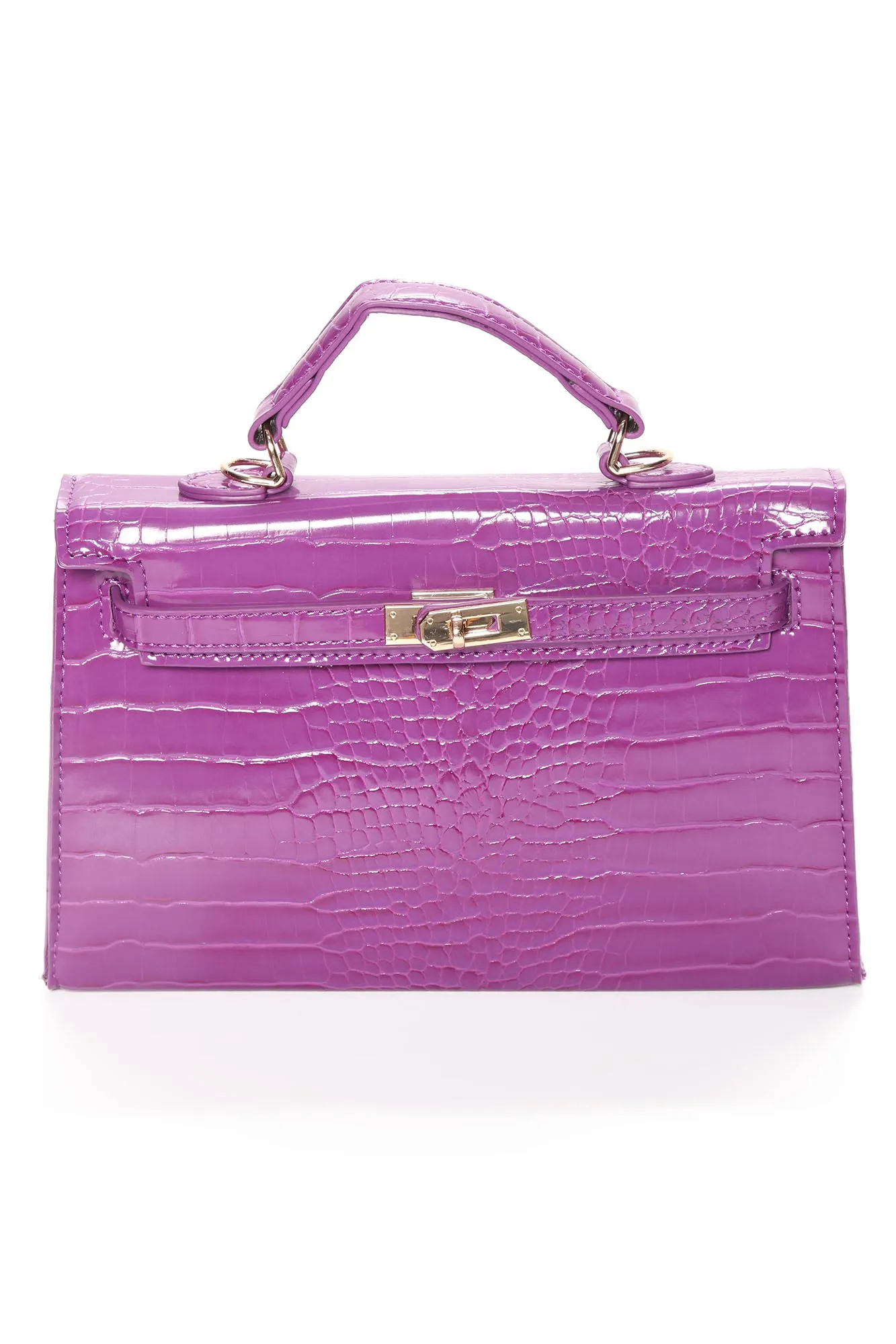 Back To Business Handbag - Purple