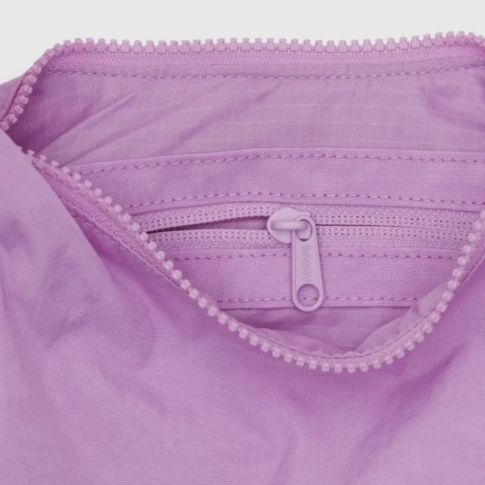 Baggu Small Nylon Crescent Bag Peony