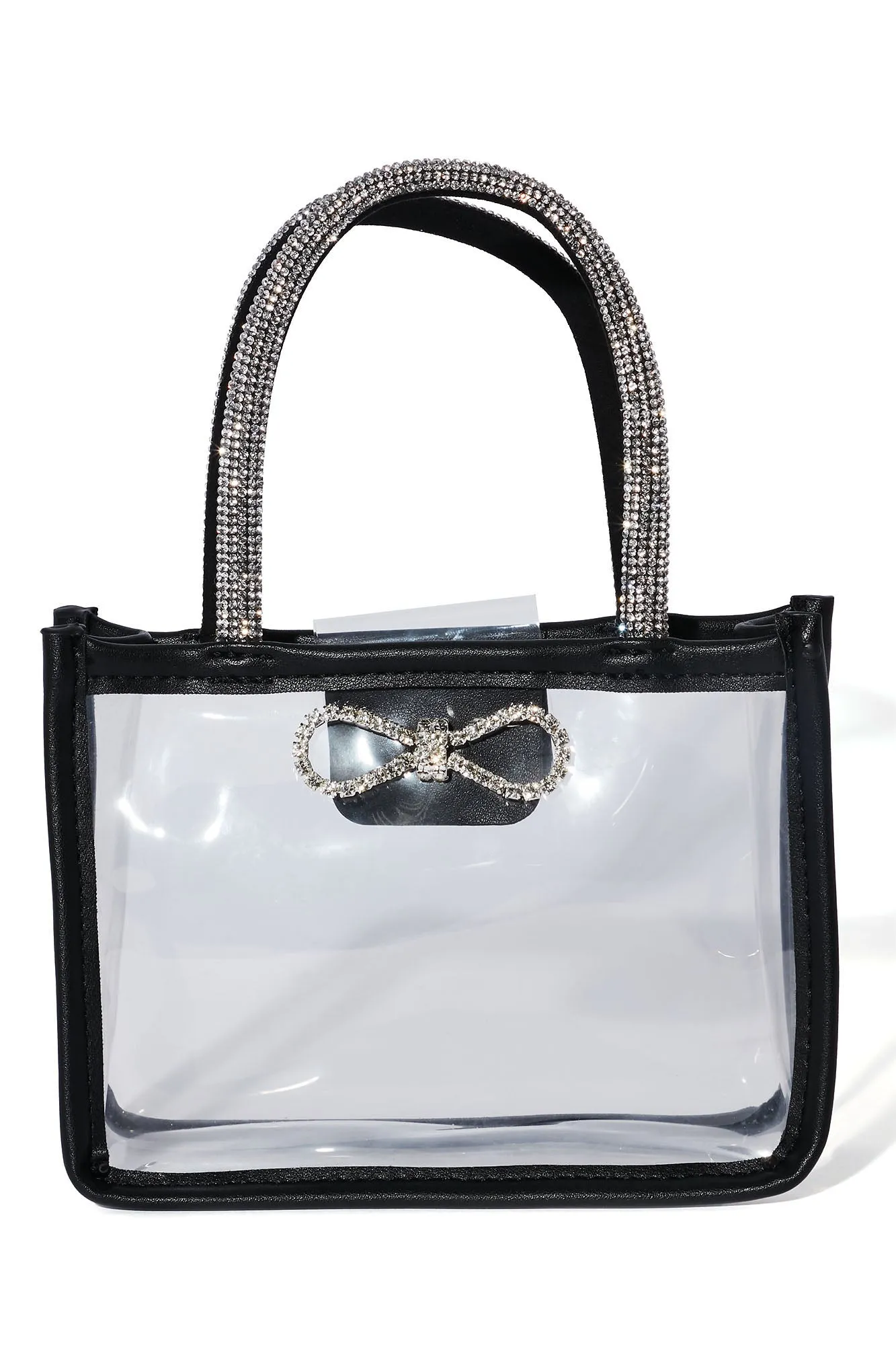 Be Clear With Me Handbag - Black