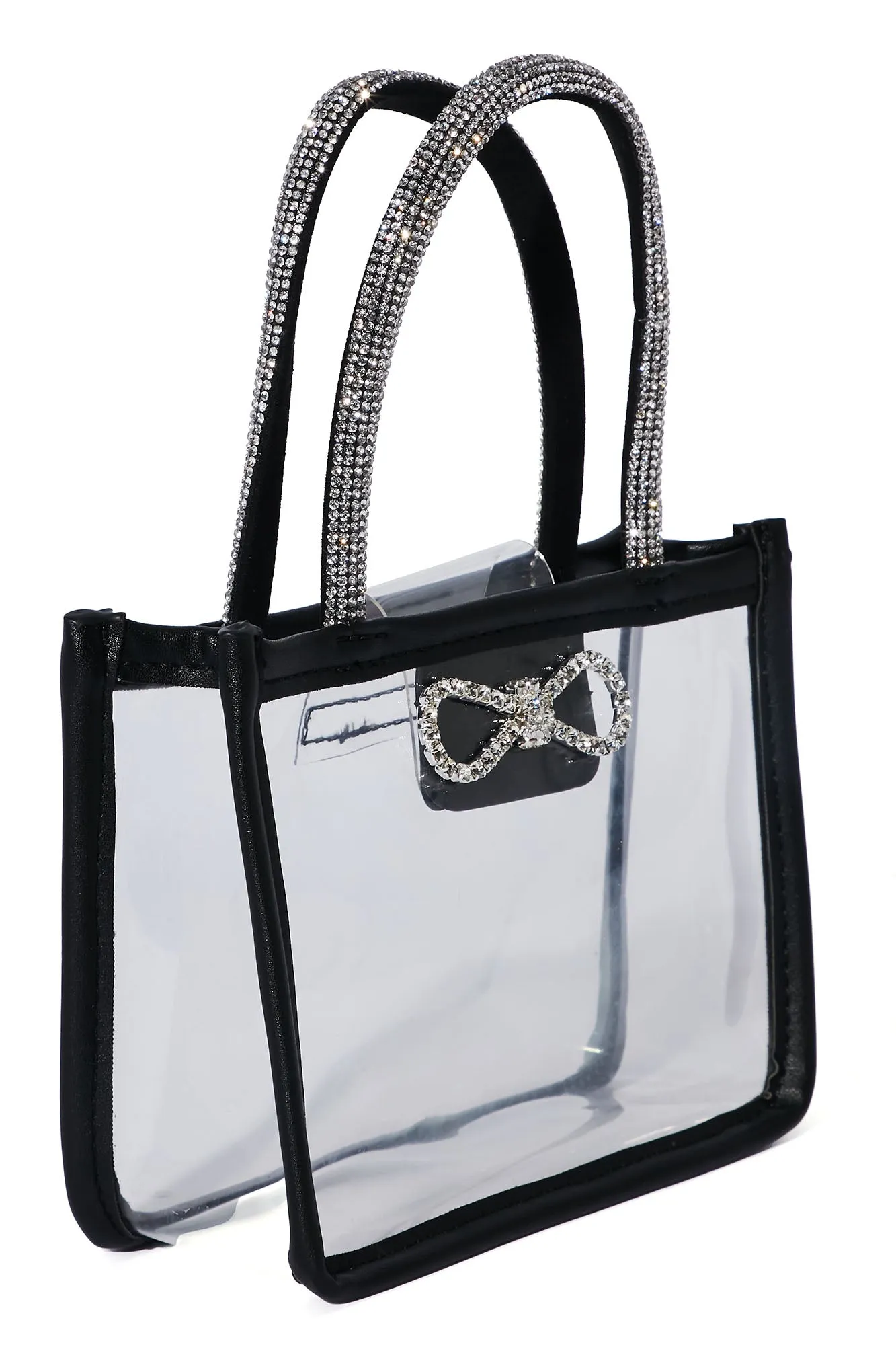 Be Clear With Me Handbag - Black
