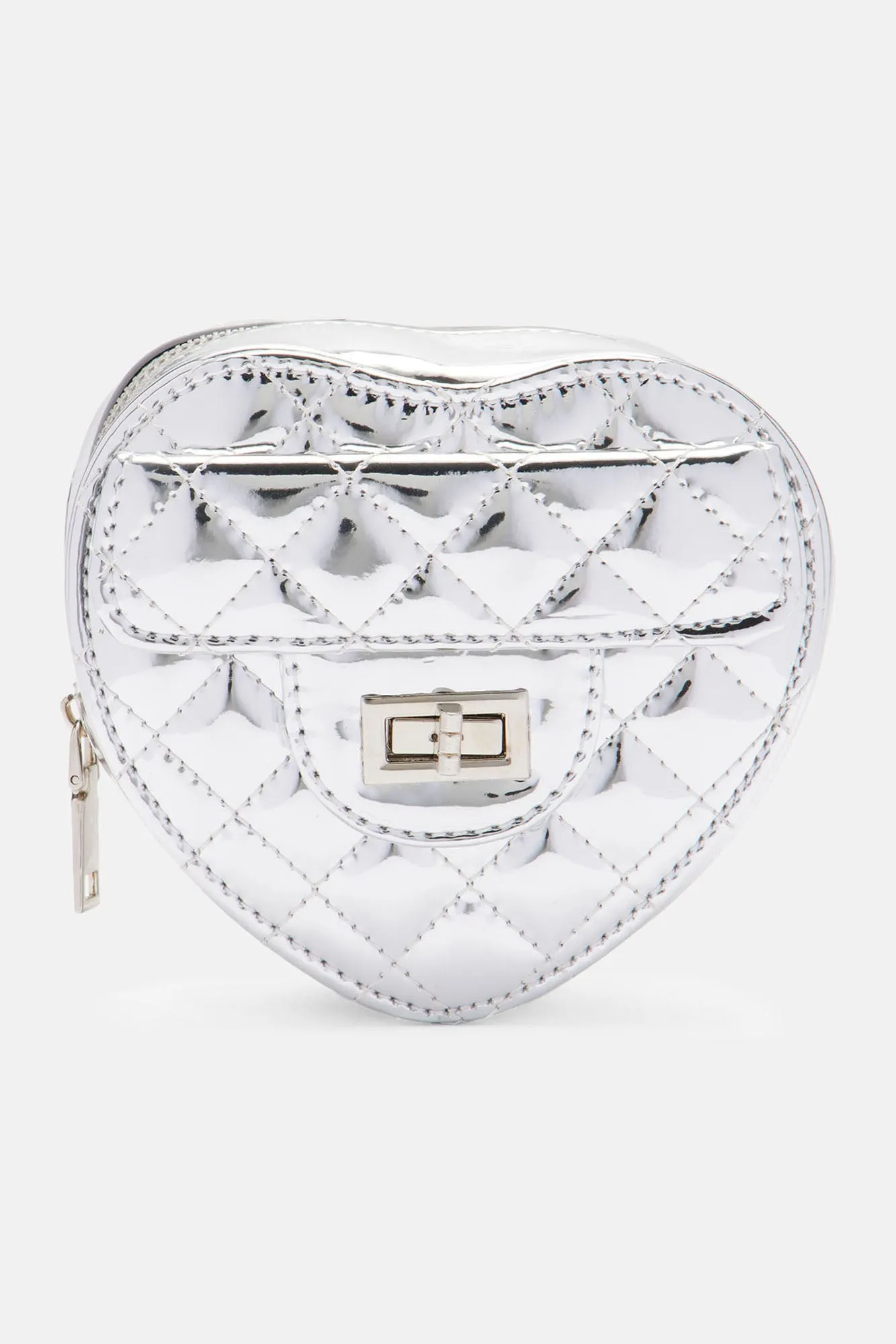 Be Mine Handbag - Silver