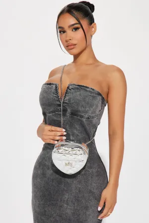 Be Mine Handbag - Silver