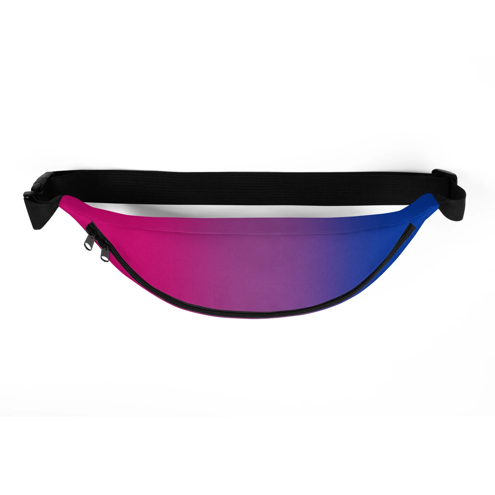 Bisexual Pride Ombre Crossbody Belt Bag