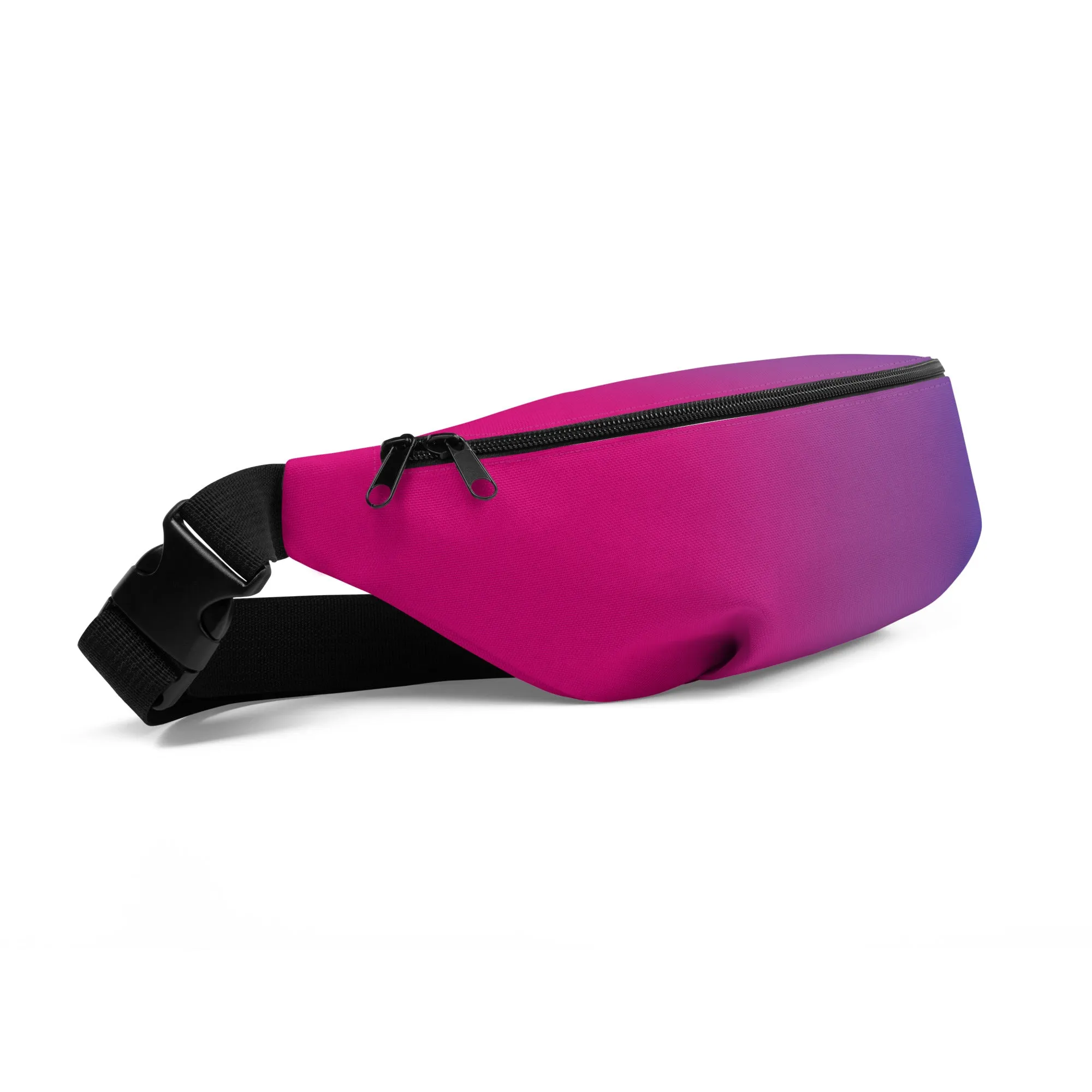 Bisexual Pride Ombre Crossbody Belt Bag