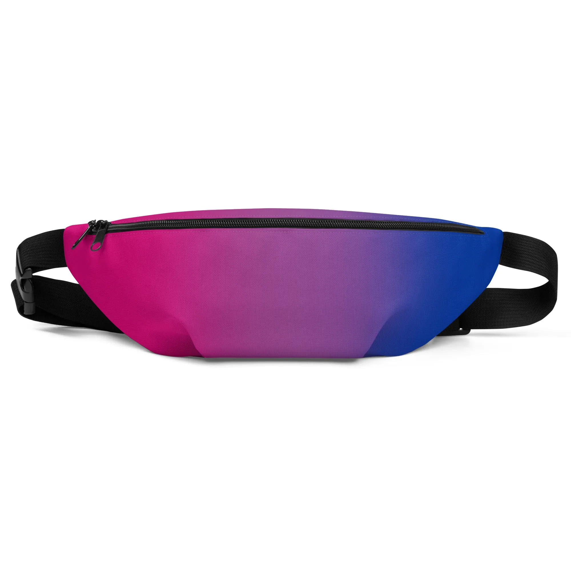 Bisexual Pride Ombre Crossbody Belt Bag