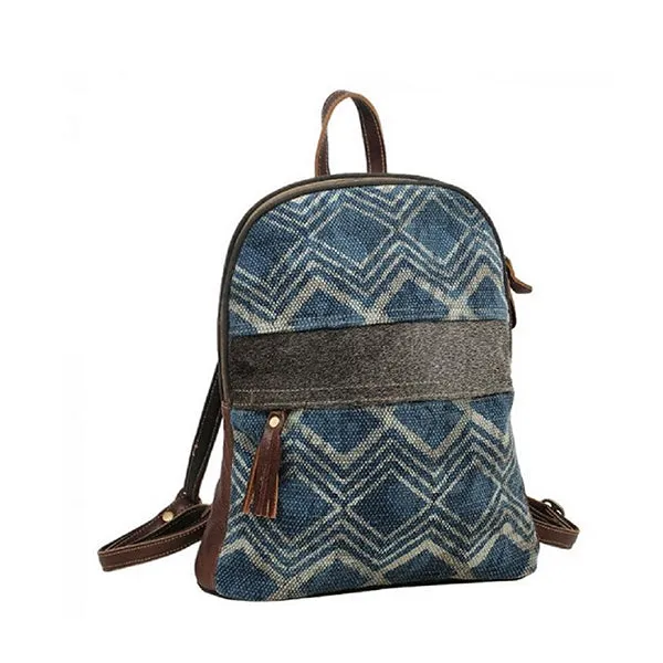 Blue Breeze Backpack Bag, Medium, Blue