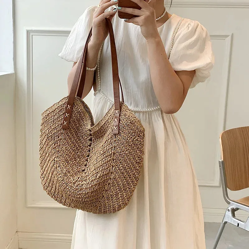 Boho Bliss Tote - Handmade Shoulder Bag