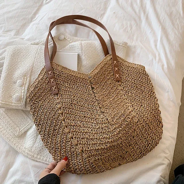 Boho Bliss Tote - Handmade Shoulder Bag