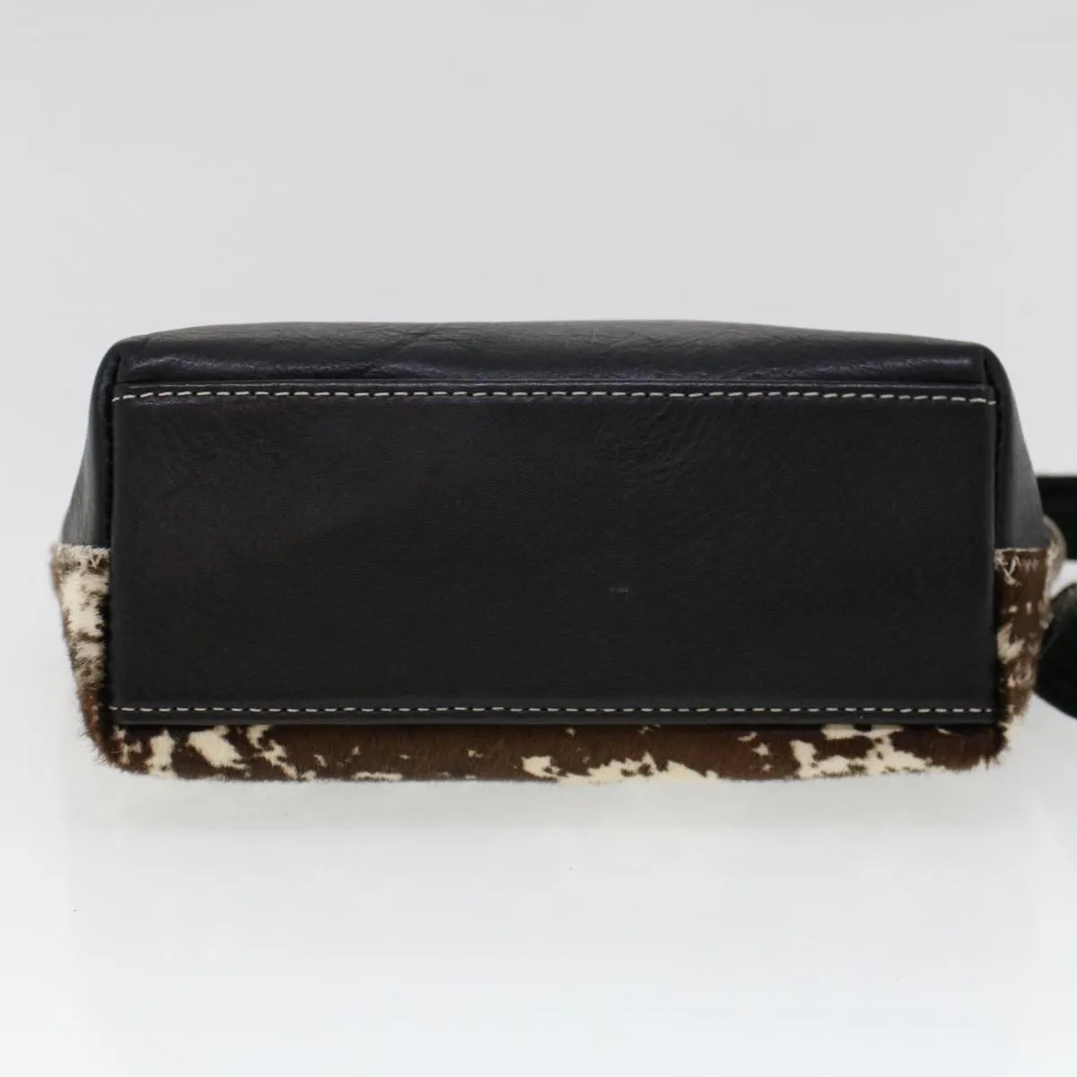 BURBERRY Blue Label Shoulder Bag Harako leather Brown  ti1215