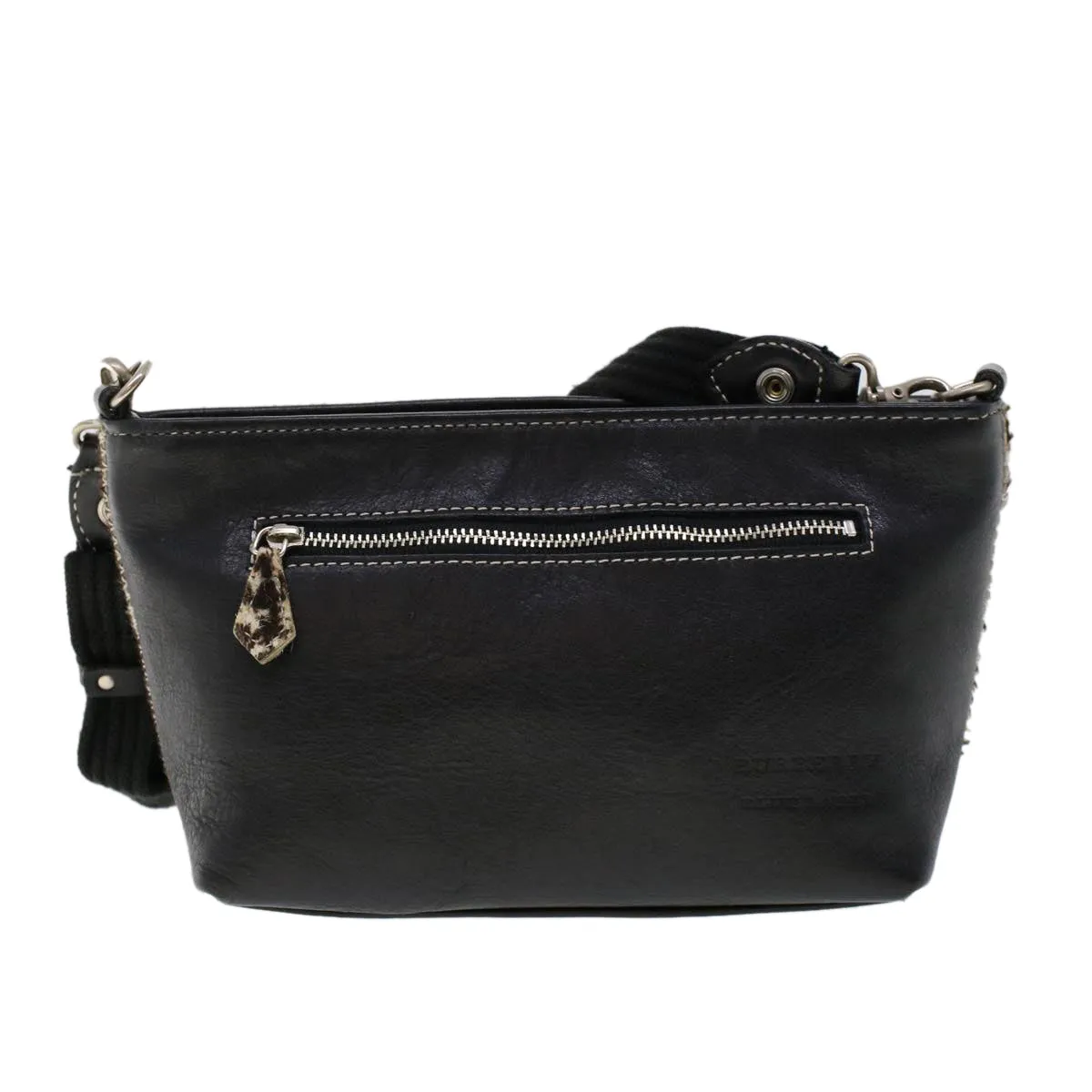 BURBERRY Blue Label Shoulder Bag Harako leather Brown  ti1215