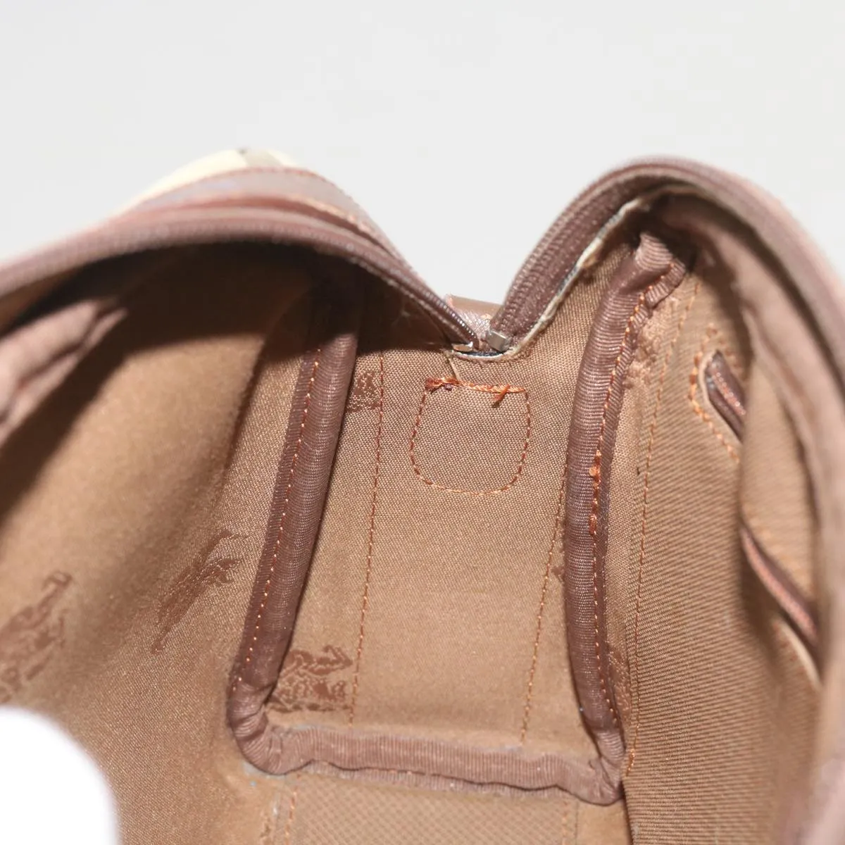 BURBERRY Nova Check Shoulder Bag Canvas Beige  ti1529