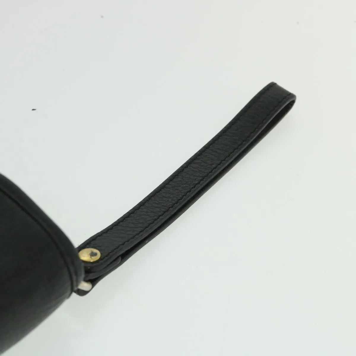 BURBERRYSs Clutch Bag Leather Black  bs8730