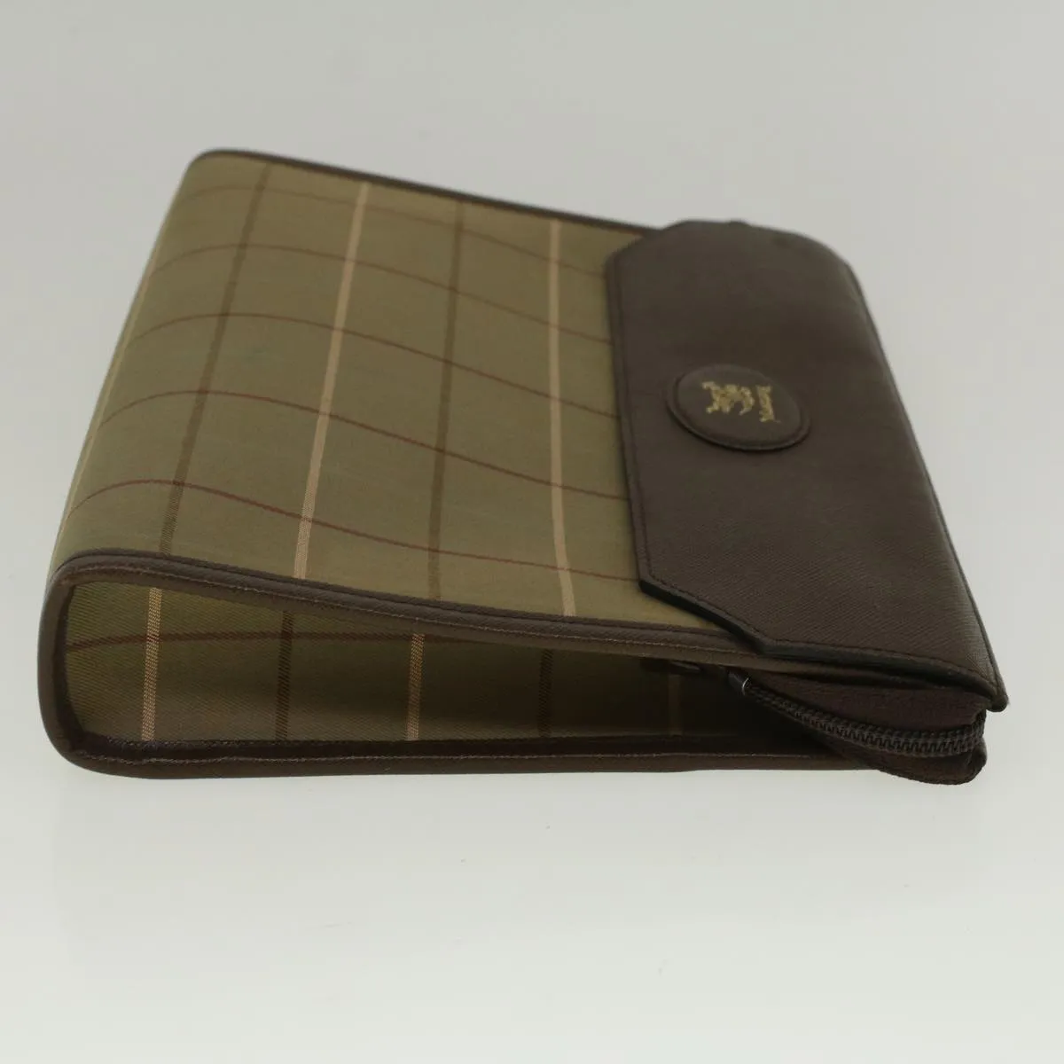 BURBERRYSs Nova Check Clutch Bag Canvas Beige Brown  57315