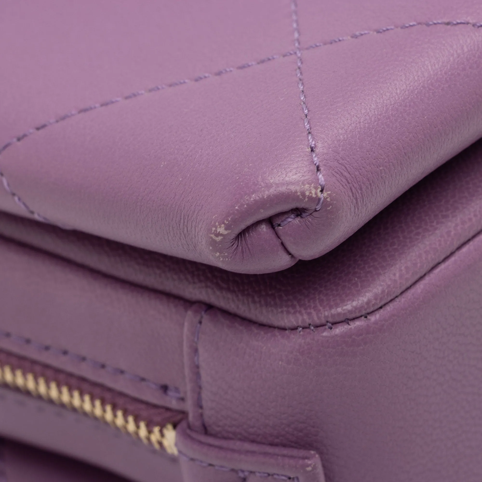 Chanel Lambskin Sleek & Chic Small Flap Bag (SHF-UMzeA2)