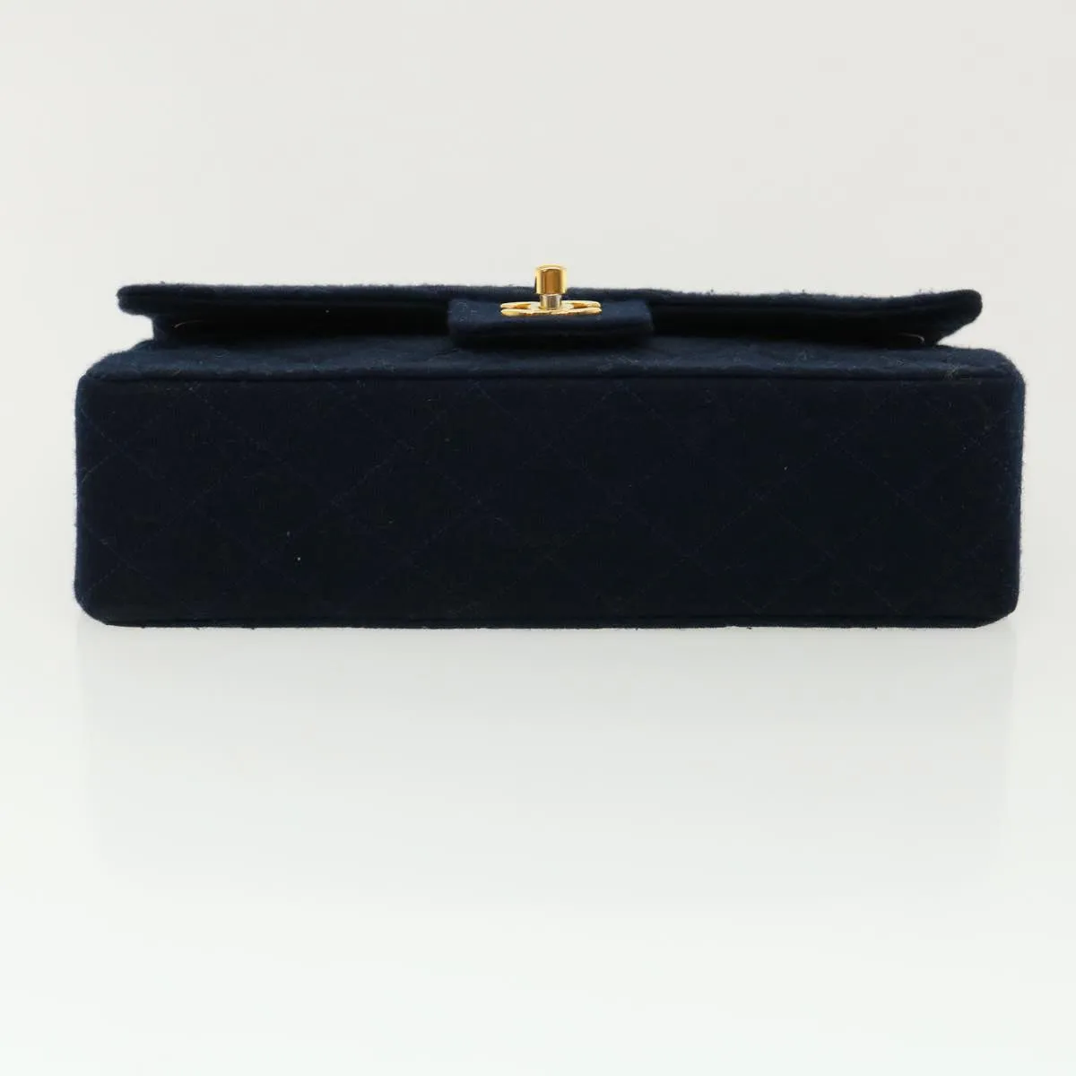 Chanel Matelasse 25 Shoulder Bag cotton Black CC  33162
