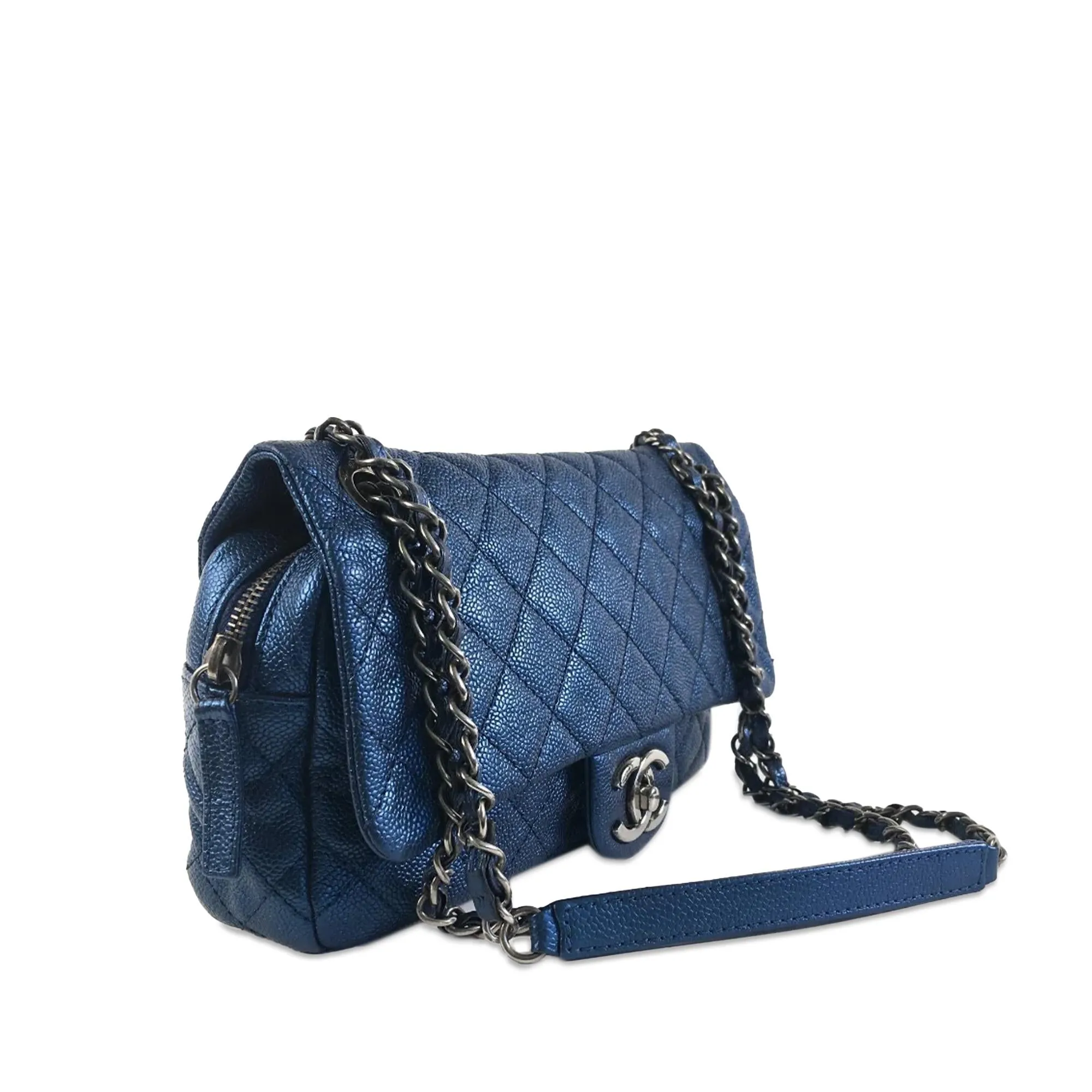 Chanel Medium Caviar Easy Flap (SHG-dICzQt)