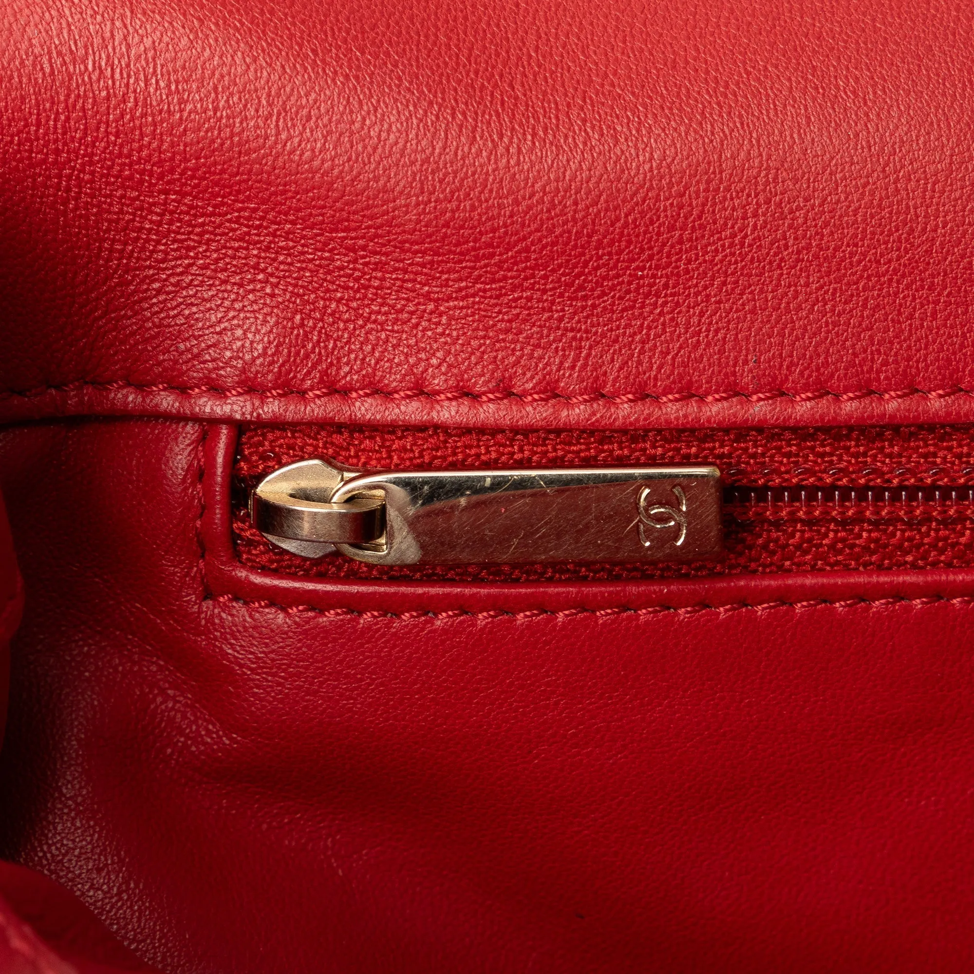 Chanel Small Lambskin Easy Carry Flap Satchel