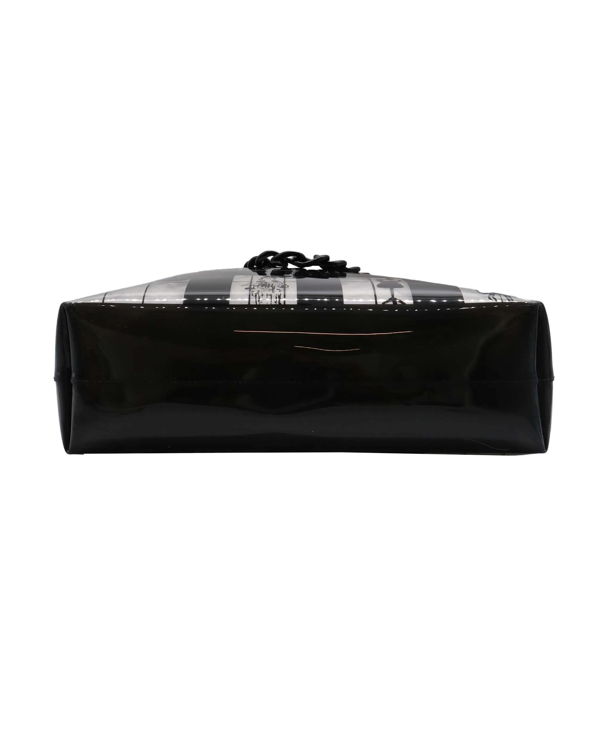 Chanel Vintage Windows Line Plastic Chain Tote Bag - DXBS1419