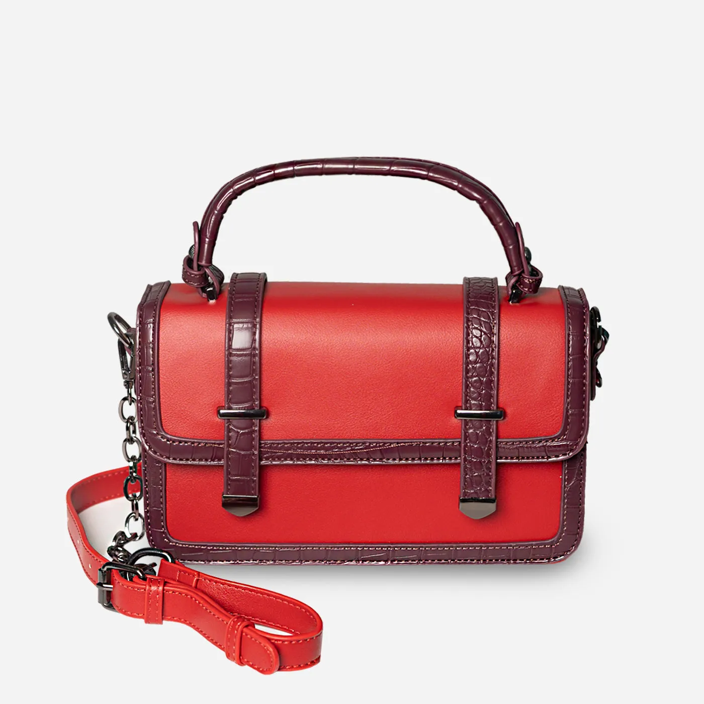 Chroma Croc Shoulder Gerald Bags
