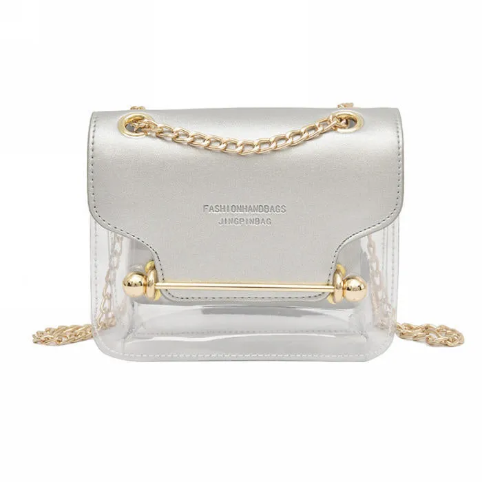 City Vibe Clear Contrast Bag