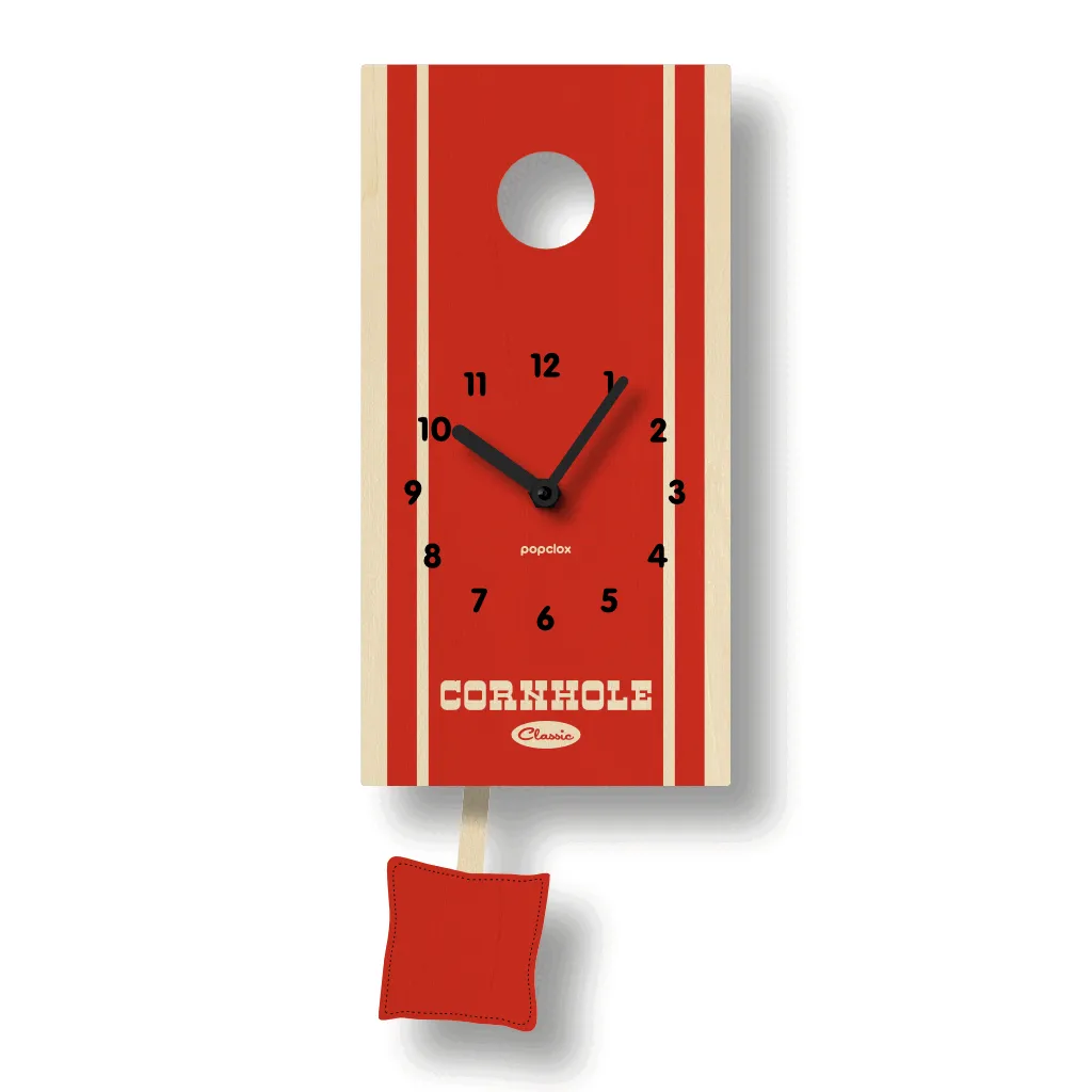 cornhole - pendulum clock