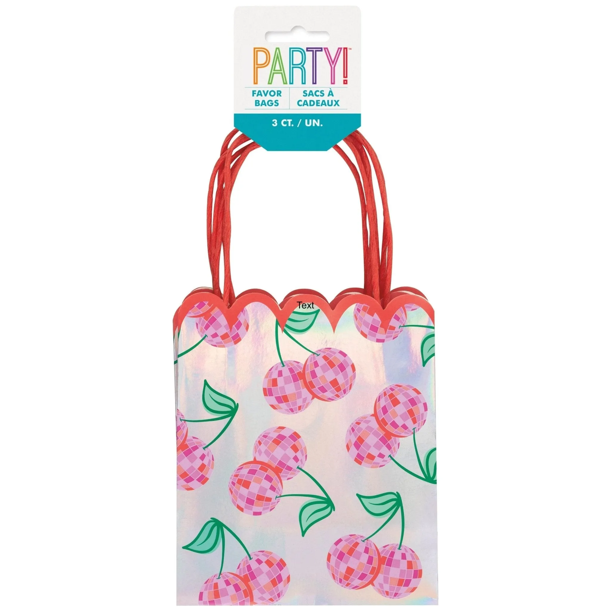 Disco Cherry Favor Bags