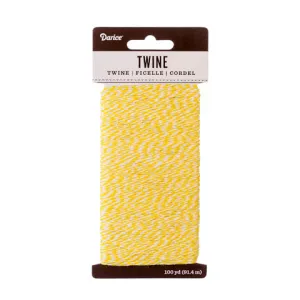 Double Texture Baker's Twine - Yellow