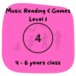 E. TERM 2 - WINTER 2024 - Musicianship & Reading 1 - 4-6yrs