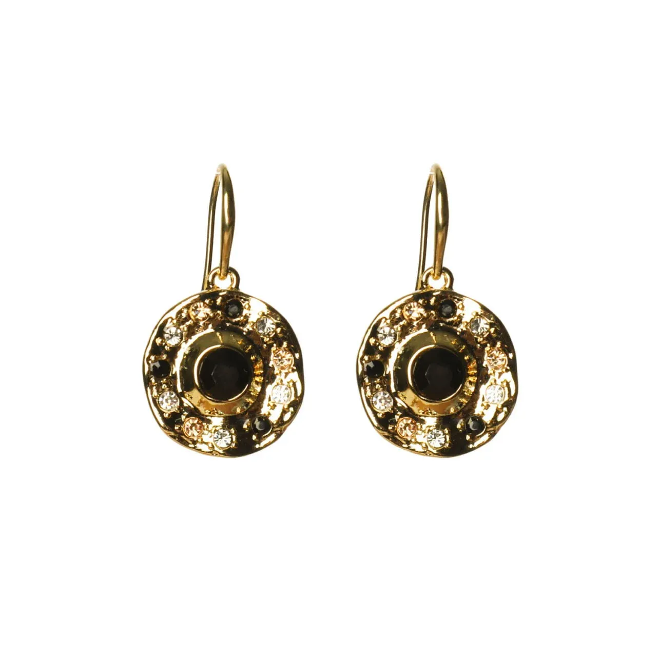 Earrings Drop Black