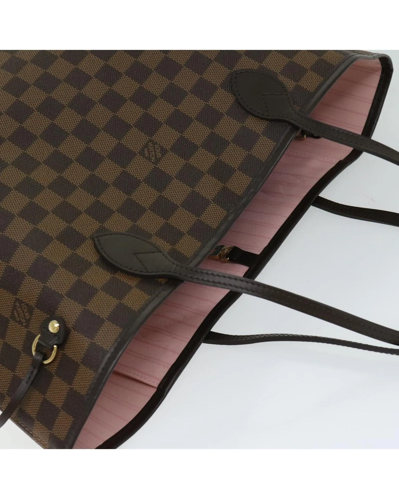 Ebene Tote Bag with Spacious Interior and Authentic LV Damier Design