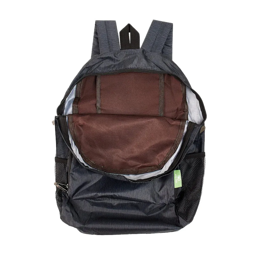 Eco Chic Black Backpack