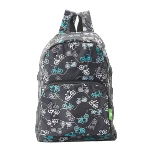 Eco Chic Black Bike Backpack