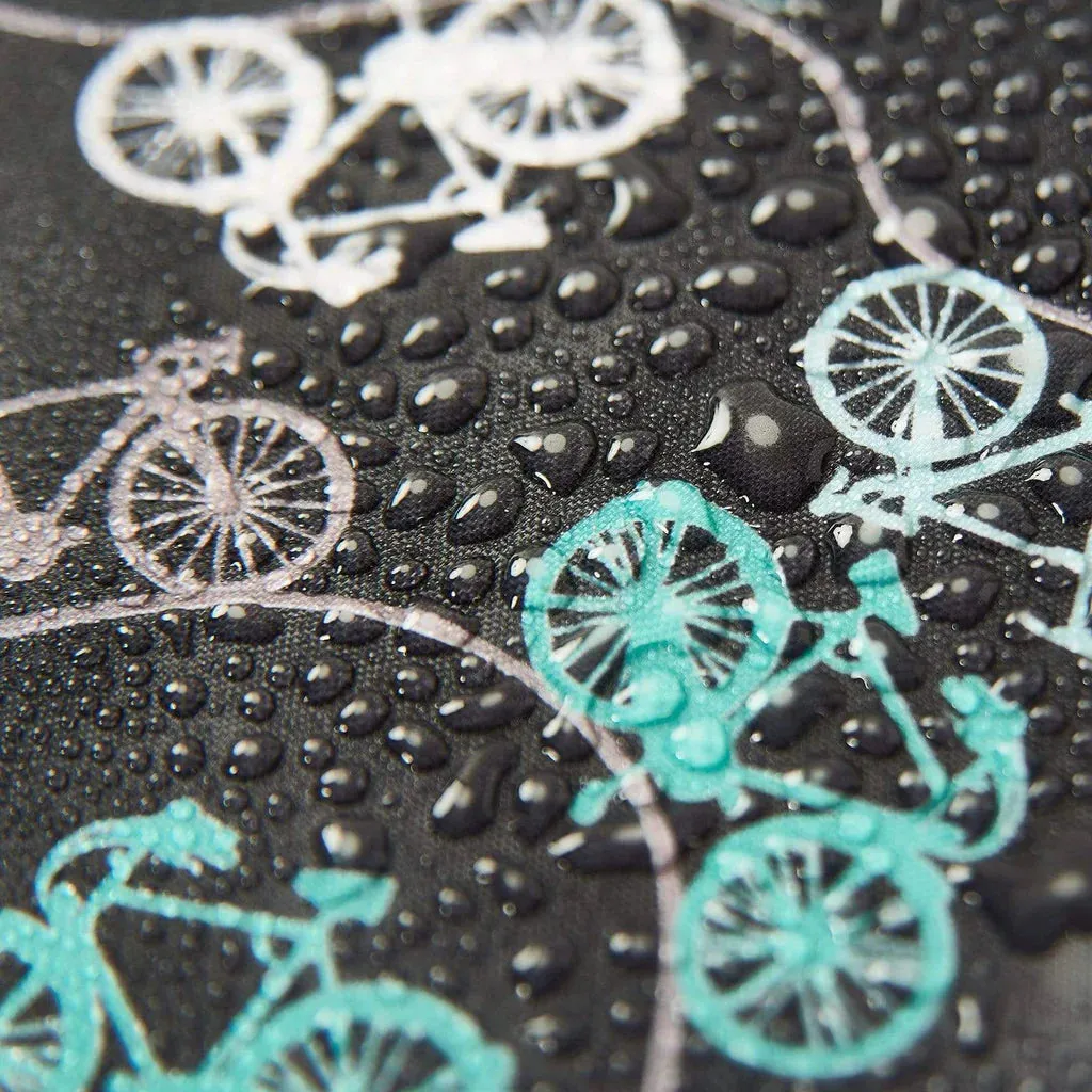 Eco Chic Black Bike Backpack