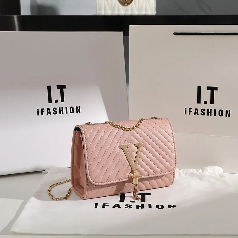 Embroidery Crossbody Shoulder women bag