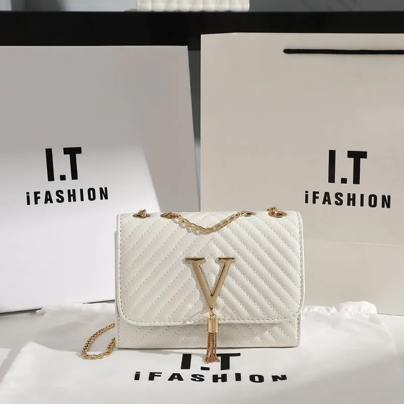 Embroidery Crossbody Shoulder women bag