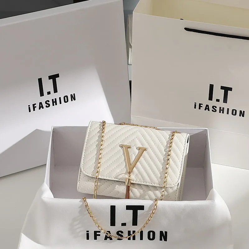 Embroidery Crossbody Shoulder women bag