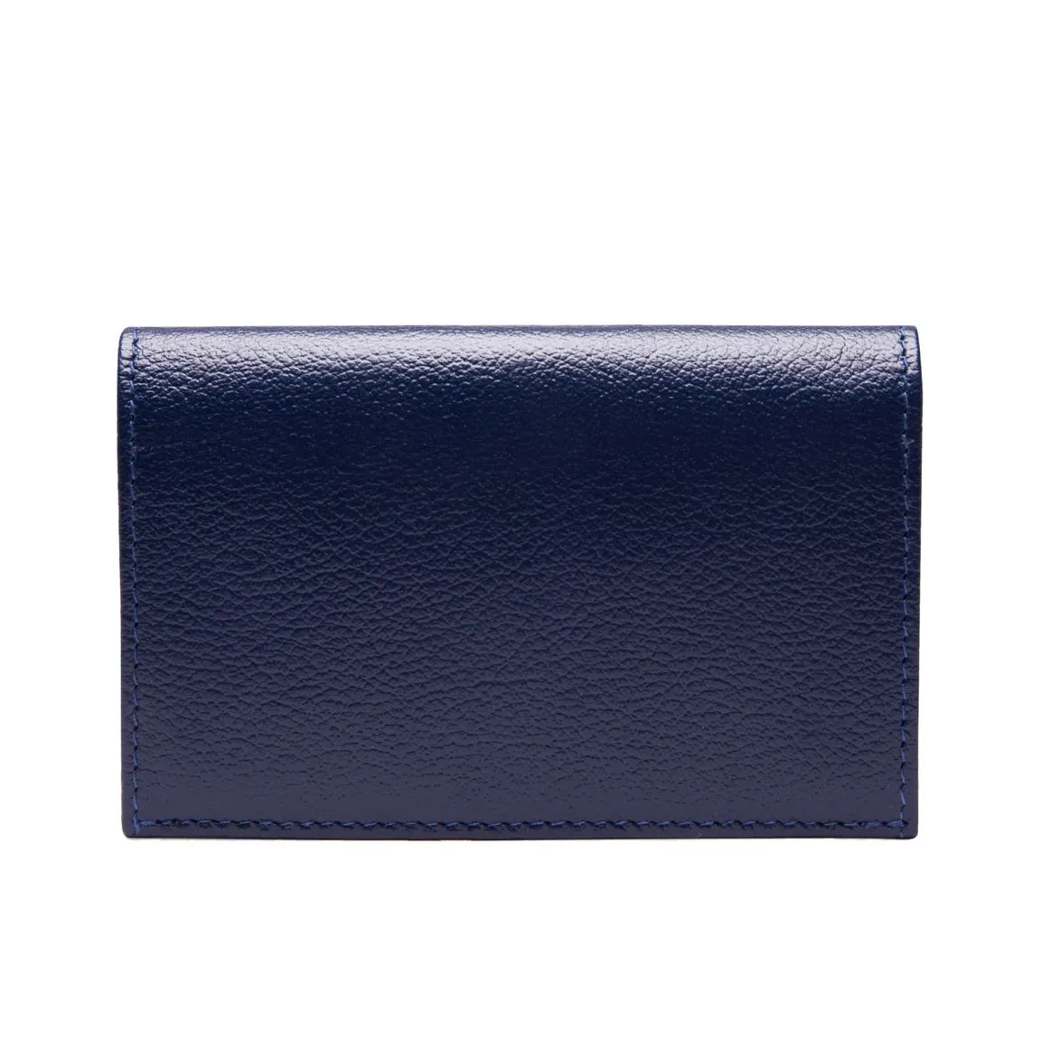 Ettinger Marine Blue Capra Leather Visiting Card Case