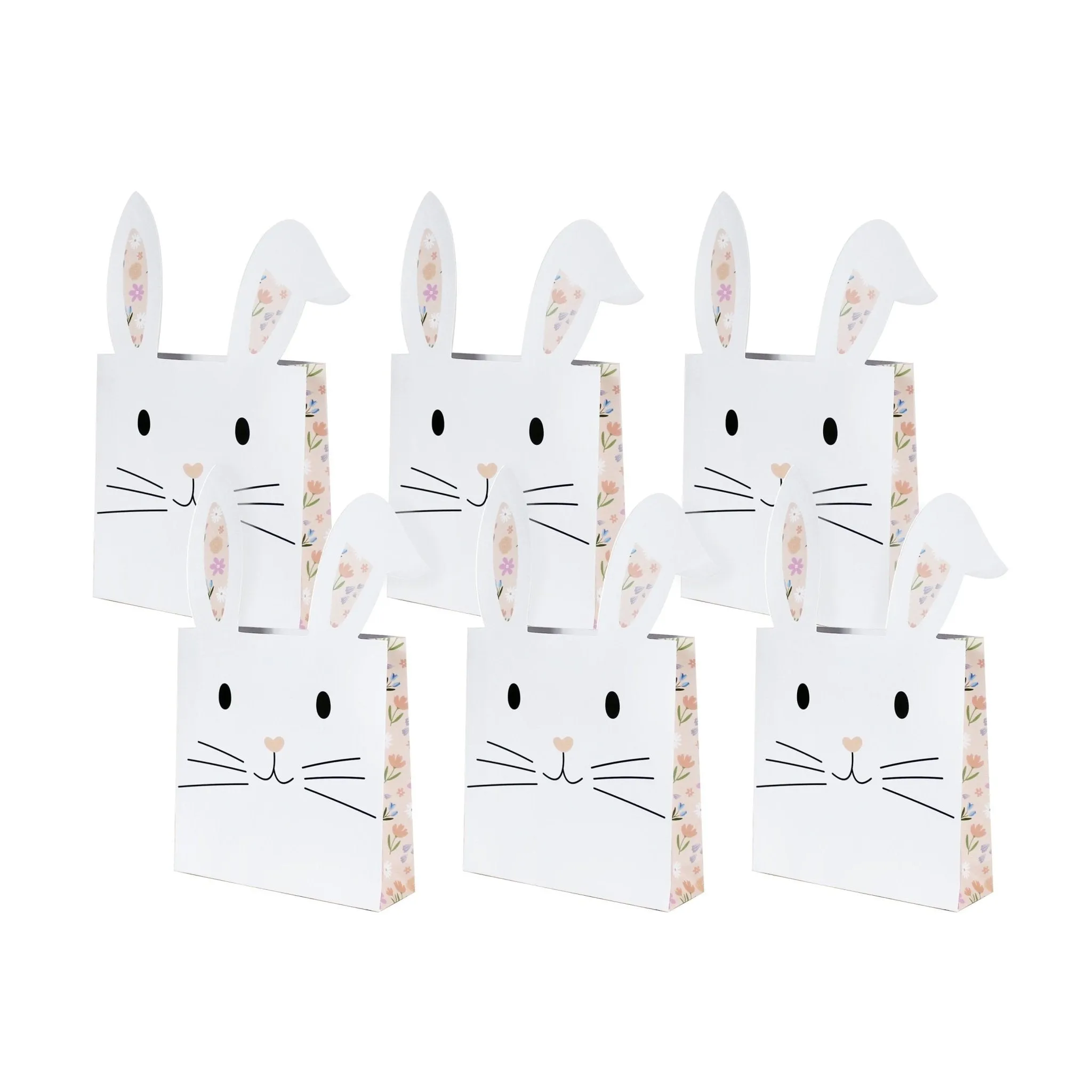 Floral Bunny Treat Bags