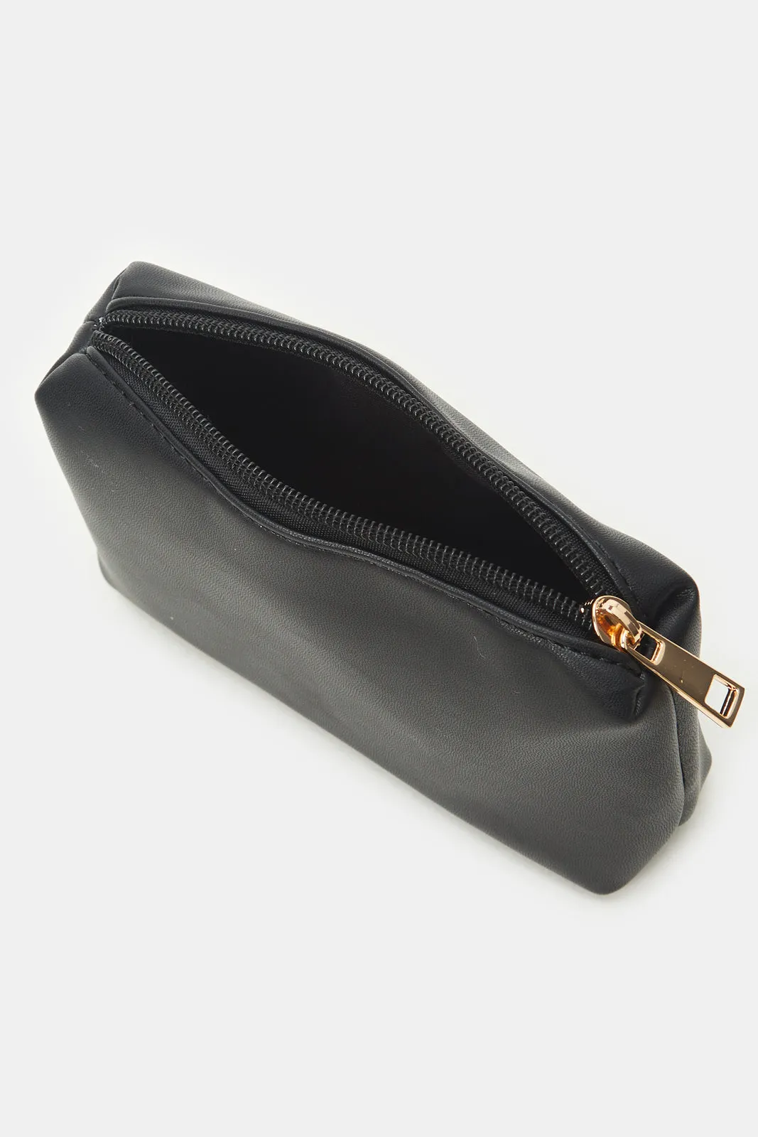 Girls Black Embellished Cross Body Bag